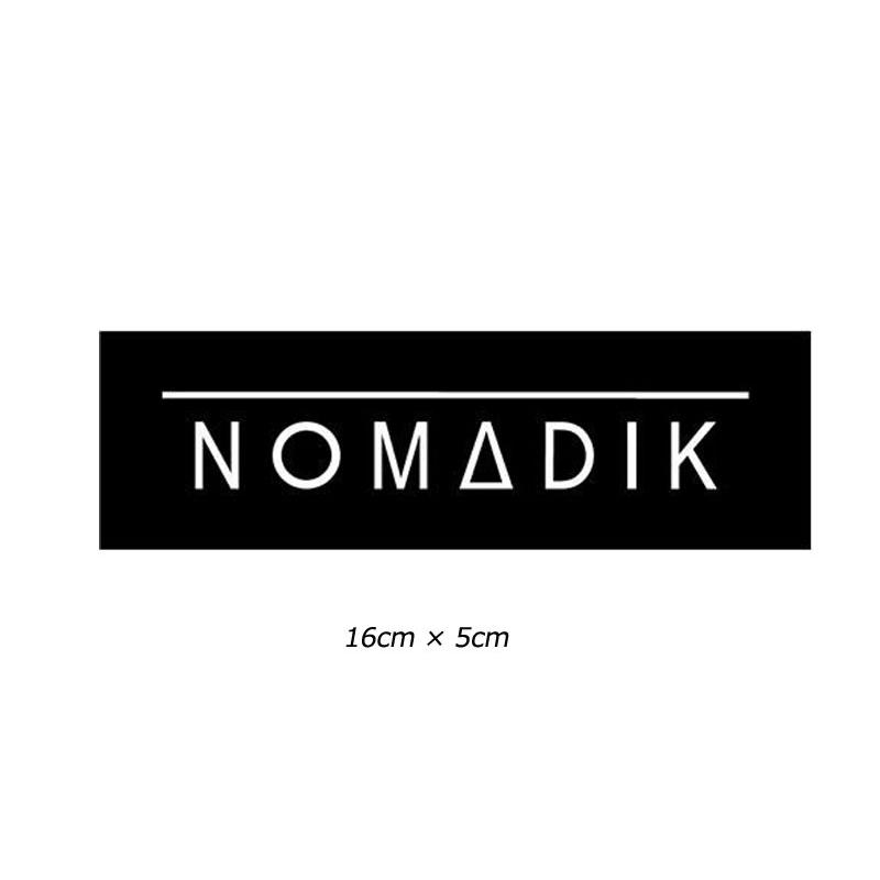 NOMADIK/ノマディック LOGO sticker ステッカー シール スノーボードウェアー メール便対応｜breakout｜02