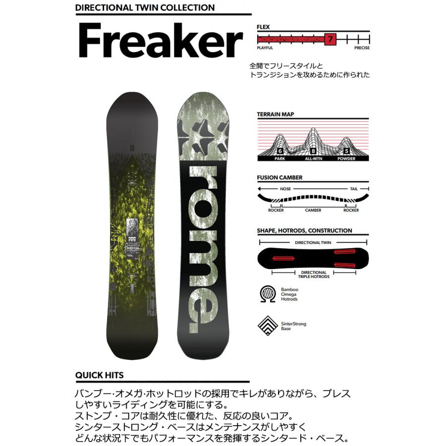 ROME SDS 23-24 / ローム FREAKER フリーカー メンズ ROME SDS 23-24 / ローム FREAKER フリーカー メンズ