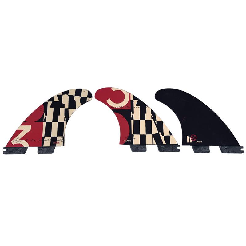 FCS FCS2 DEUS EX MACHINA TRI PC LARGE RETAIL FINS / デウス