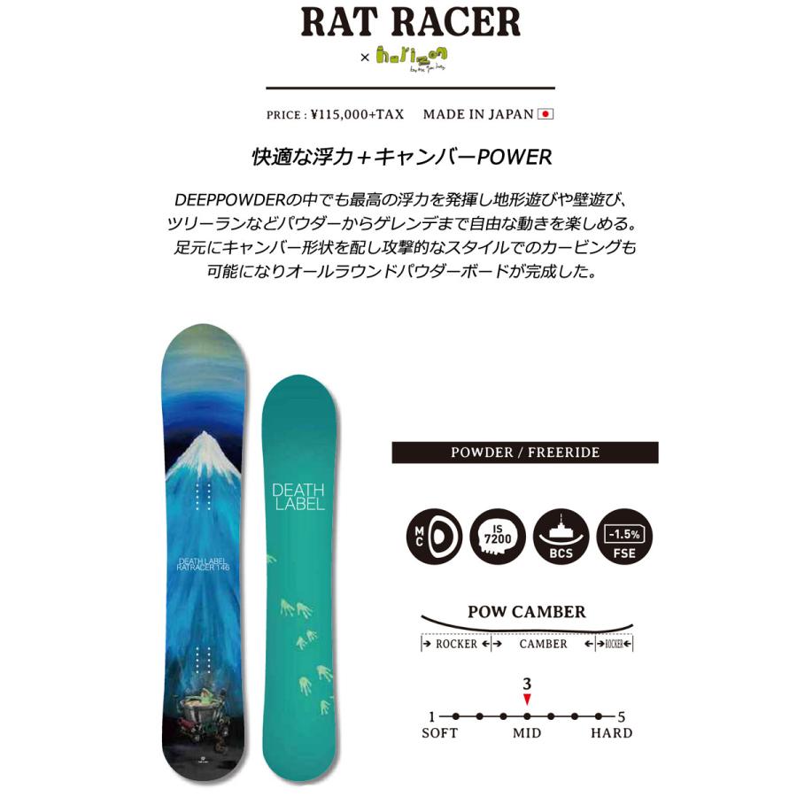 25-26 DEATH LABEL/デスレーベル RAT RACER ラットレーサーレディース スノーボード パウダー 板 2026 型落ち |  | 01