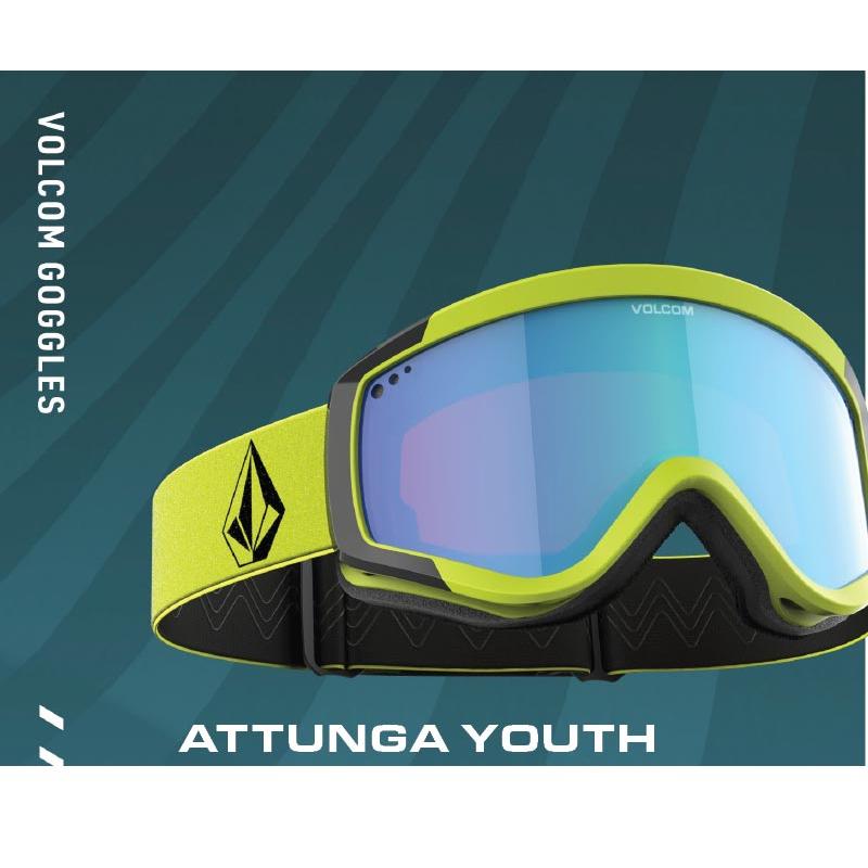 24-25 VOLCOM/ボルコム ATTUNGA YOUTH バックルストラップ キッズ ユース ゴーグル ジャパンフィット スノーボード スキー 2025 | VOLCOM | 01