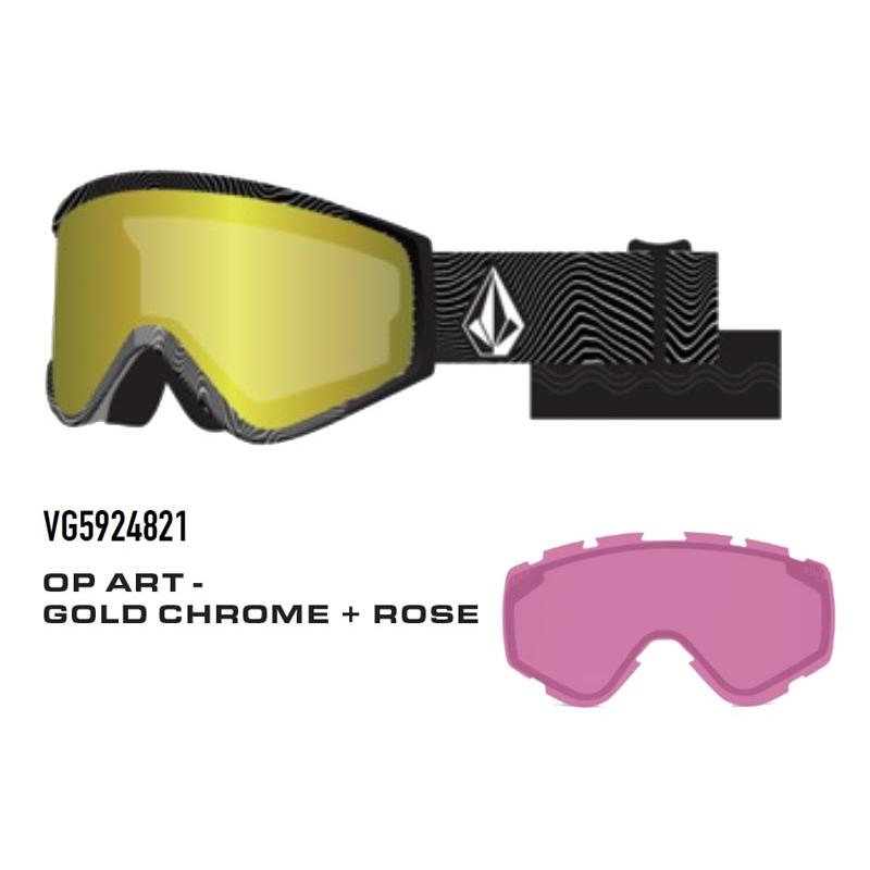 24-25 VOLCOM/ボルコム ATTUNGA YOUTH バックルストラップ キッズ ユース ゴーグル ジャパンフィット スノーボード スキー 2025 | VOLCOM | 04