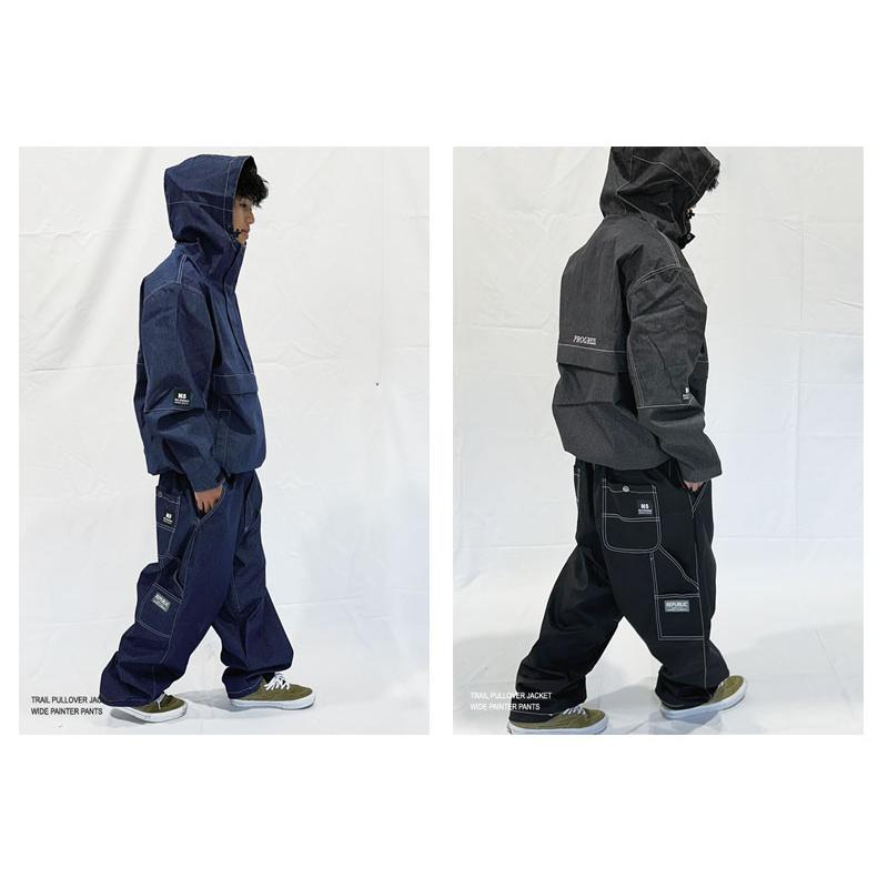 25-26 REPUBLIC&CO/リパブリック TRAIL PULLOVER jacket 着用