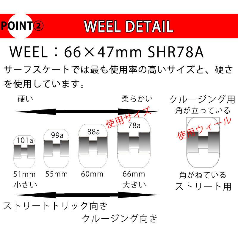 即出荷 DIAMOND HEAD/ダイアモンドヘッド SURF SKATE クルージングデッキ 39.9inc サーフスケート ロンスケ スノーボード スケボー |  | 04