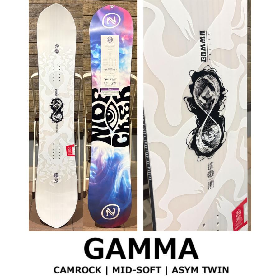 24-25 NIDECKER / ナイデッカー GAMMA ガンマ メンズ レディース パウダー スノーボード 板 2025 | NIDECKER | 02