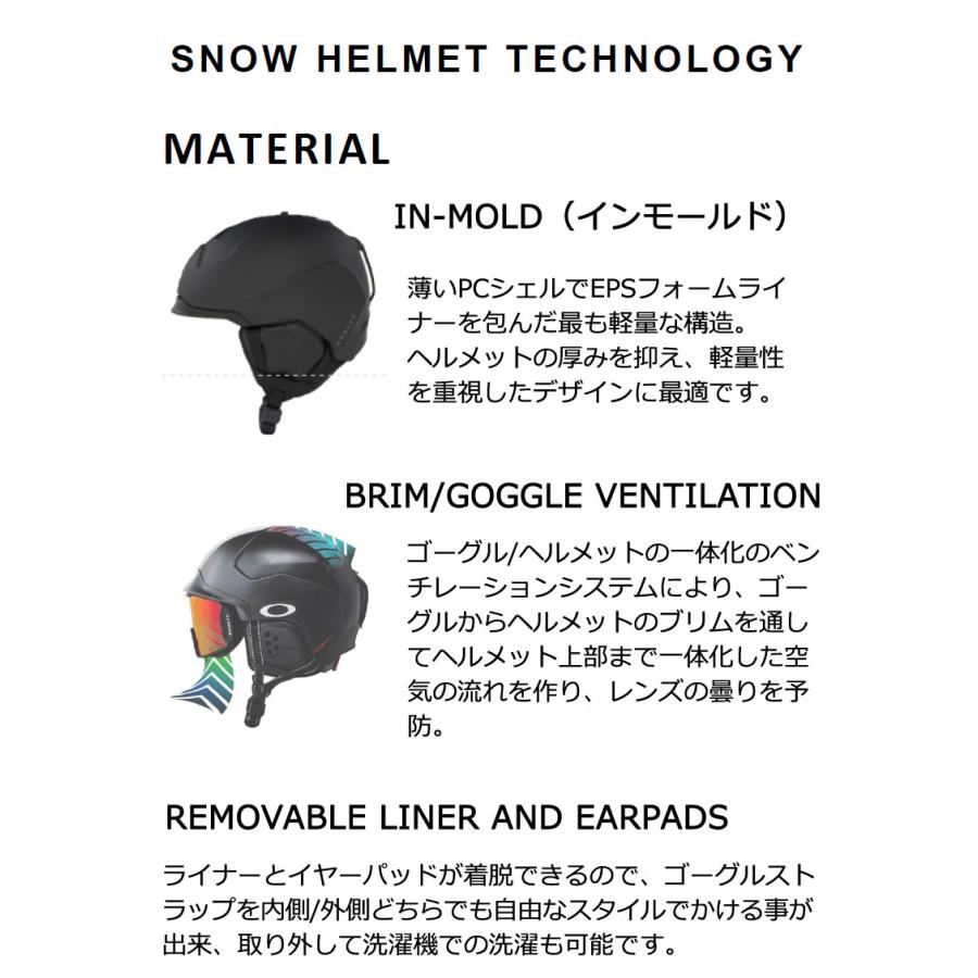 ヘルメット　スノーボード OAKLEY（オークリー） MOD1 ASIAN FIT ヘルメット アジアンフィット
