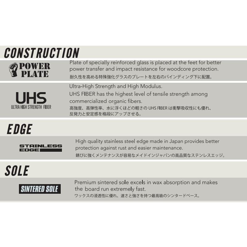 23-24 DEVGRU / デヴグルー ALFA アルファ メンズ レディース スノーボード 国産 板 2024 | DEVGRU | 04