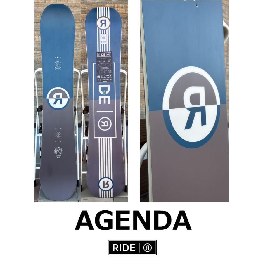 25-26 RIDE/ライド AGENDA アゼンダ メンズ スノーボード パーク 板