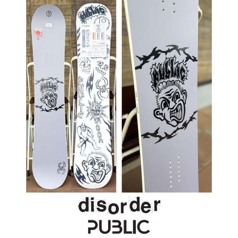 24-25 PUBLIC / パブリック DISORDER ディソーダー メンズ スノーボード ジブ グラトリ 板 2025 型落ち |  | 05