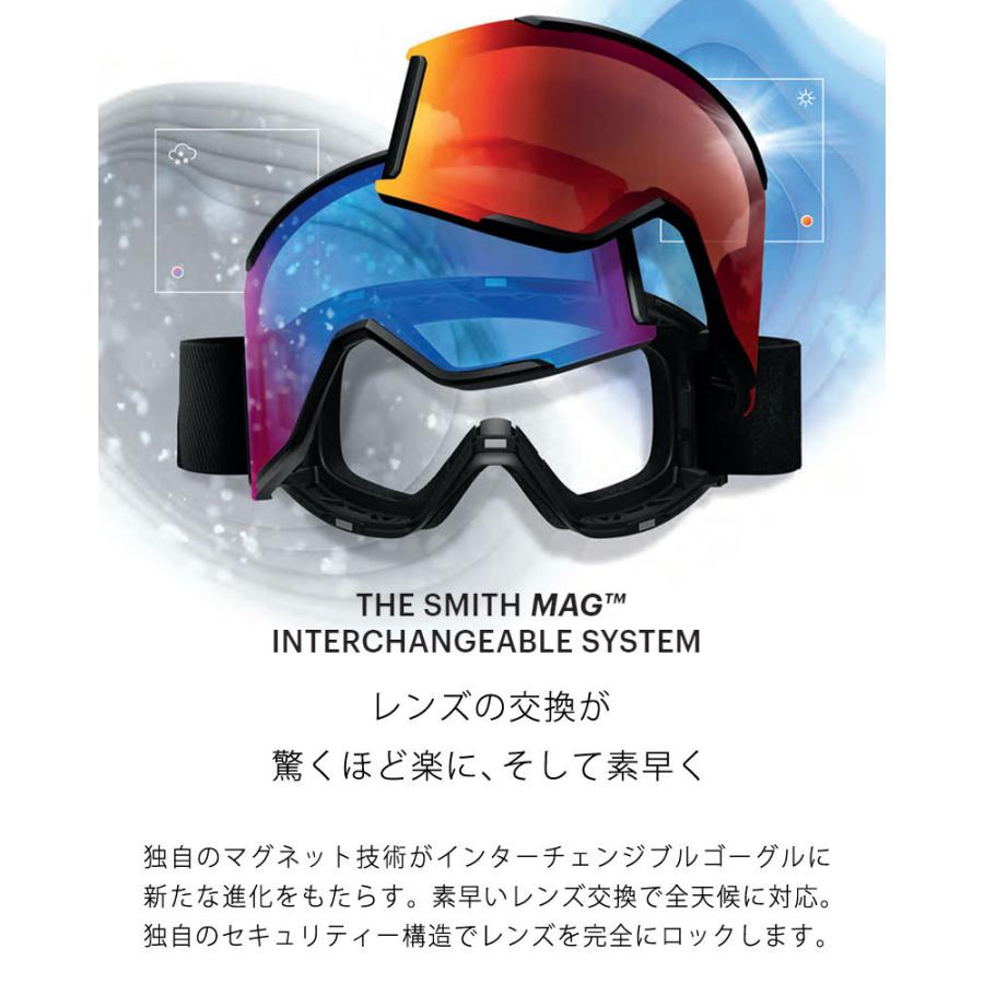 SMITH(ヘルメット、サングラス) 22-23 SMITH/スミス SQUAD MAG SMITH(ヘルメット、サングラス) 22-23 SMITH/スミス SQUAD MAG