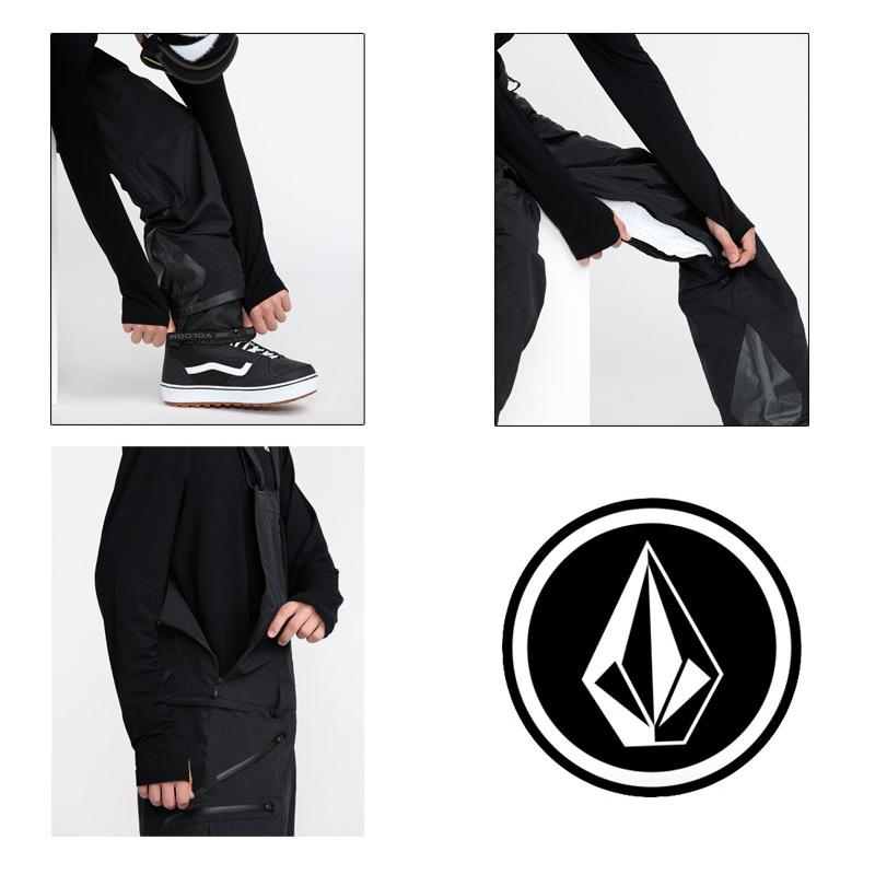 25-26 VOLCOM/ボルコム RAIN GORE-TEX BIB overall メンズ レディース 防水ビブパンツ ゴアテックス スノーボードウェア スノーウェアー 2026 | VOLCOM | 04