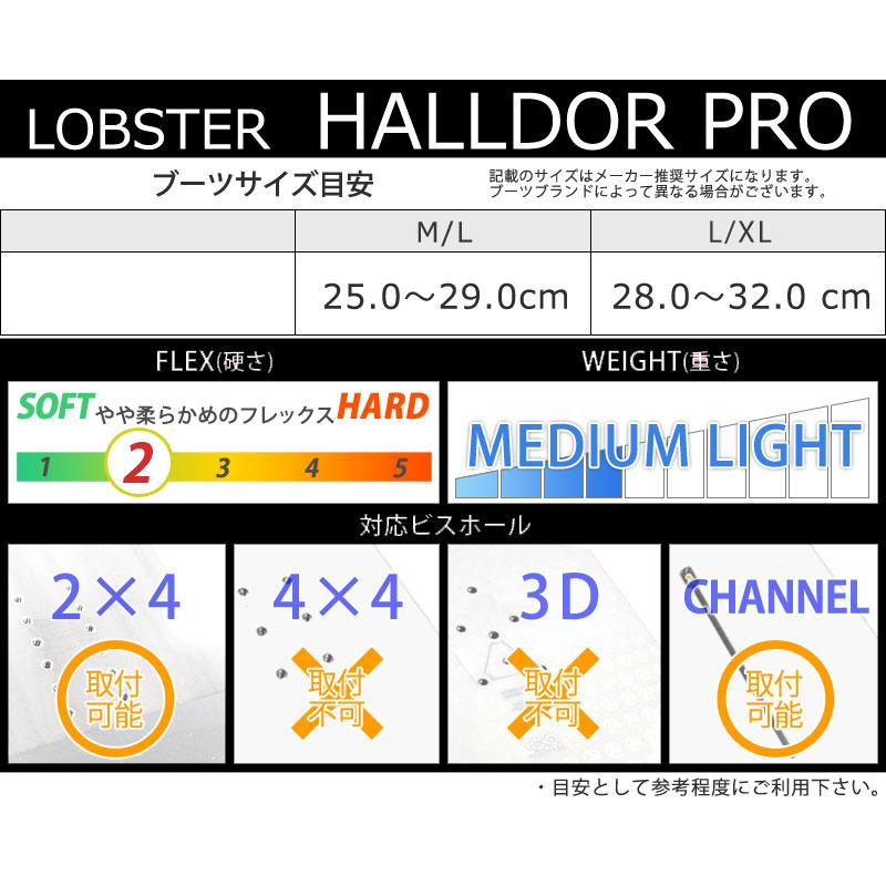 23-24 LOBSTER HALDOR PRO Mサイズ 美品 LOBSTER 23-24 LOBSTER/ロブスター HALLDOR PRO ハルダープロ
