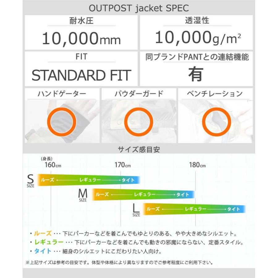 HOLDEN 18-19 HOLDEN/ホールデン M,S OUTPOST jacket メンズ HOLDEN 18-19 HOLDEN/ホールデン M,S OUTPOST jacket メンズ