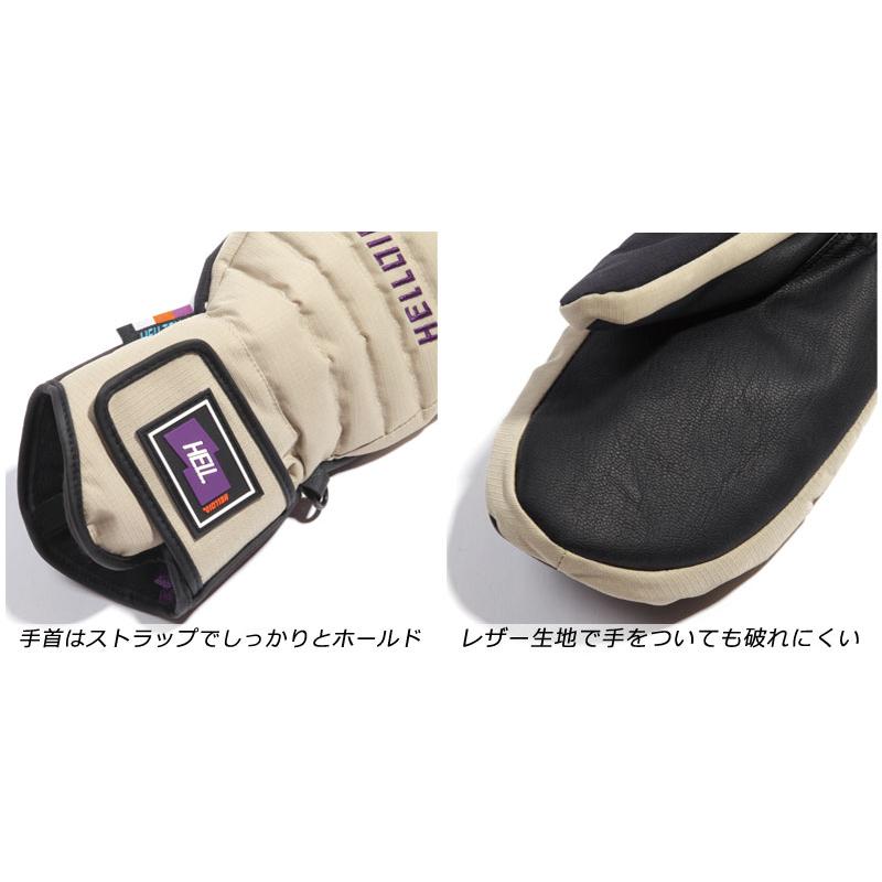 23-24 HELLOID / へロイド SNOW MITT GLOVE スノーミットグローブ 手袋 メンズ レディース スノーボード スキー | NOW | 02