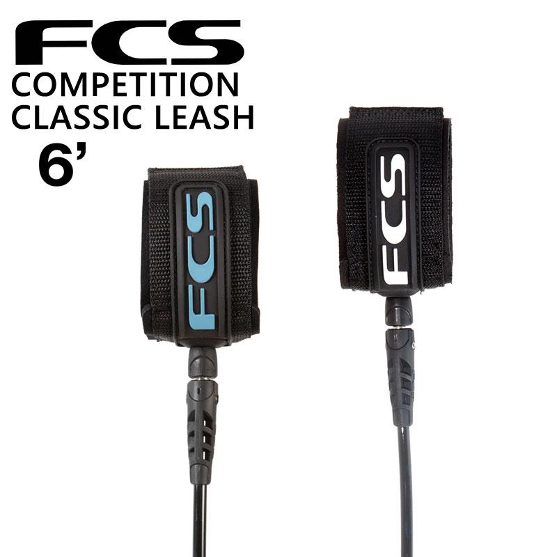 FCS CLASSIC SERIES COMP CLASSIC LEASH 6' / エフシーエス クラシック リーシュコード サーフィン サーフボード | FCS | 01