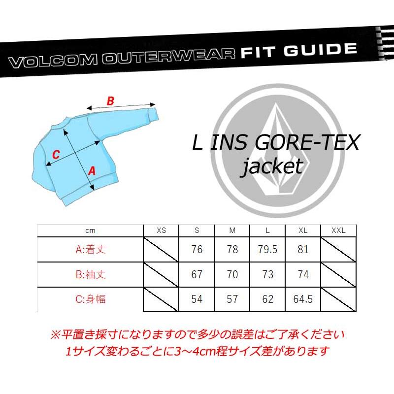 VOLCOM（ボルコム） 24-25 VOLCOM/ボルコム L INS GORE-TEX jacket