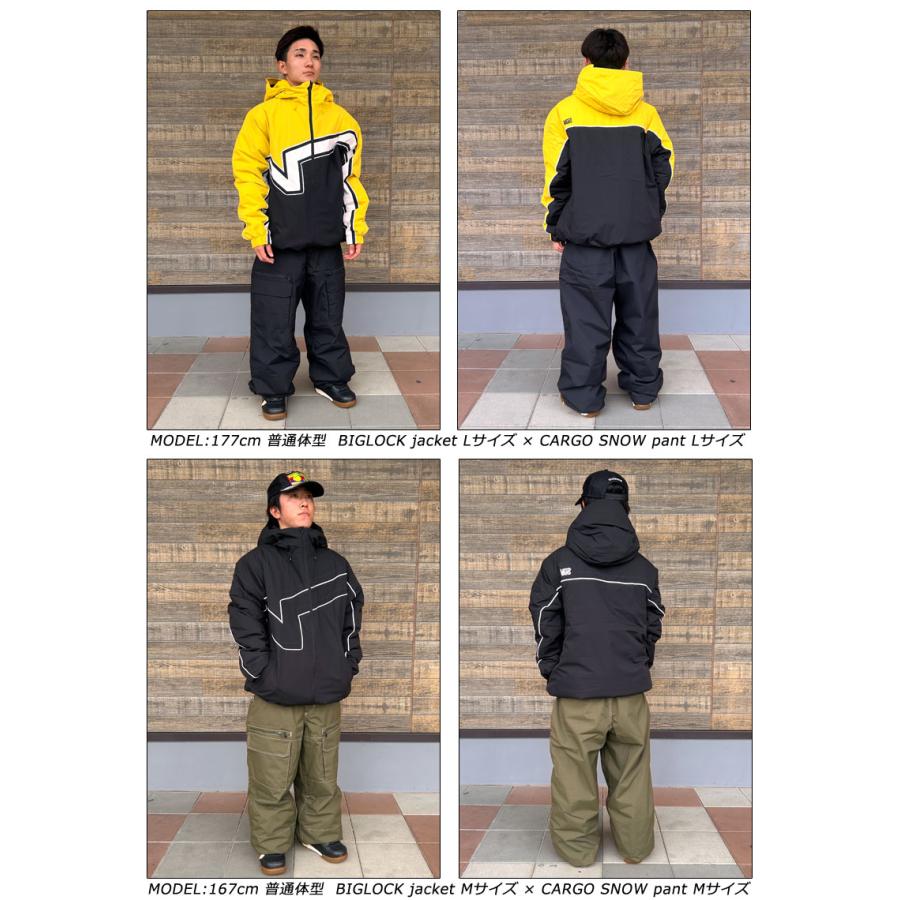 NOW 26-27 VANS/バンズ 90's BIGBLOCK jk EG CARGO SNOW pt setup 着用