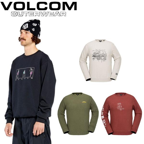 VOLCOM（ボルコム） 24-25 VOLCOM/ボルコム ESSENTIAL crew 着用説明