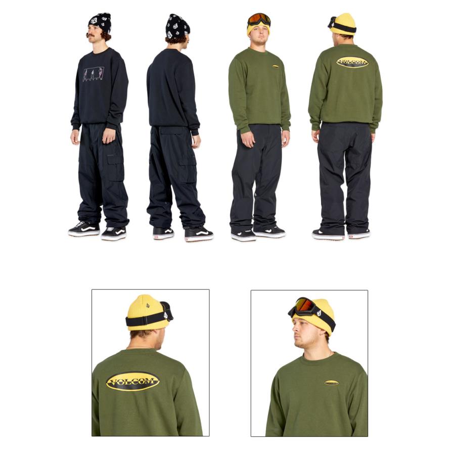 VOLCOM（ボルコム） 24-25 VOLCOM/ボルコム ESSENTIAL crew 着用説明