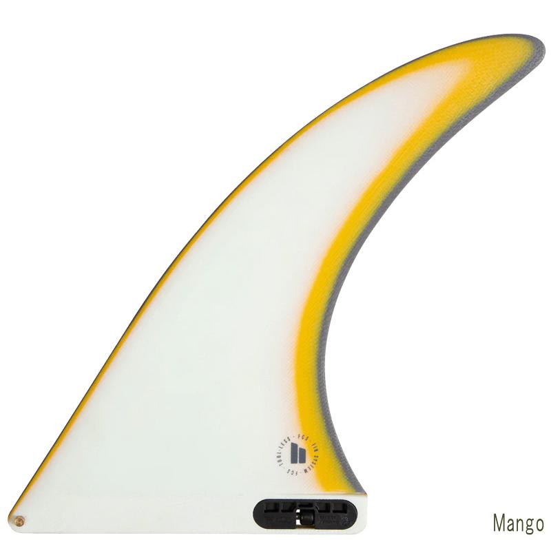 FCS2 FLOW II PG LONGBOARD FIN 10.5 / エフシーエス2 フロー ロングボードフィン サーフィン  サーフ シングル 1枚 | FCS | 02
