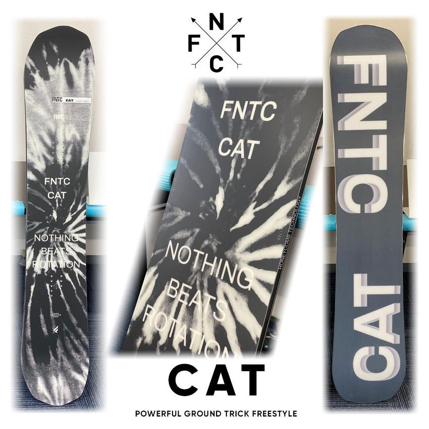 FNTC CAT 20-21 ［142cm］スノーボード板バインディング付き
