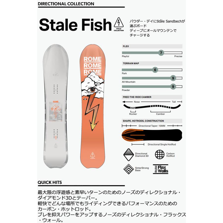 ROME SDS 24-25 ROME SDS / ローム STALE FISH ステールフィッシュ