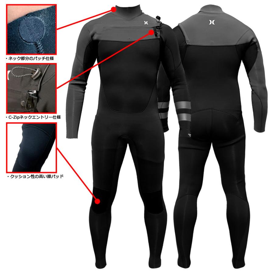 2024 HURLEY ADVANTAGE PLUS FULLSUIT MZFLAD24 / ハーレー