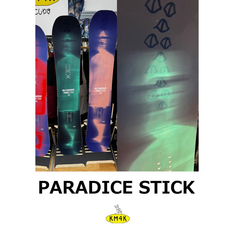 PARADISE STICK152 スノーボード 26-27 KM4K/カモシカ PARADICE STICK パラダイススティック メンズ