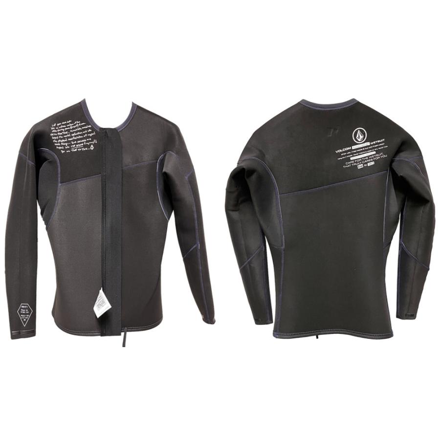 24継続 VOLCOM 1.5 FRONT ZIP NEOPRENE TOP/ボルコム ネオプレン