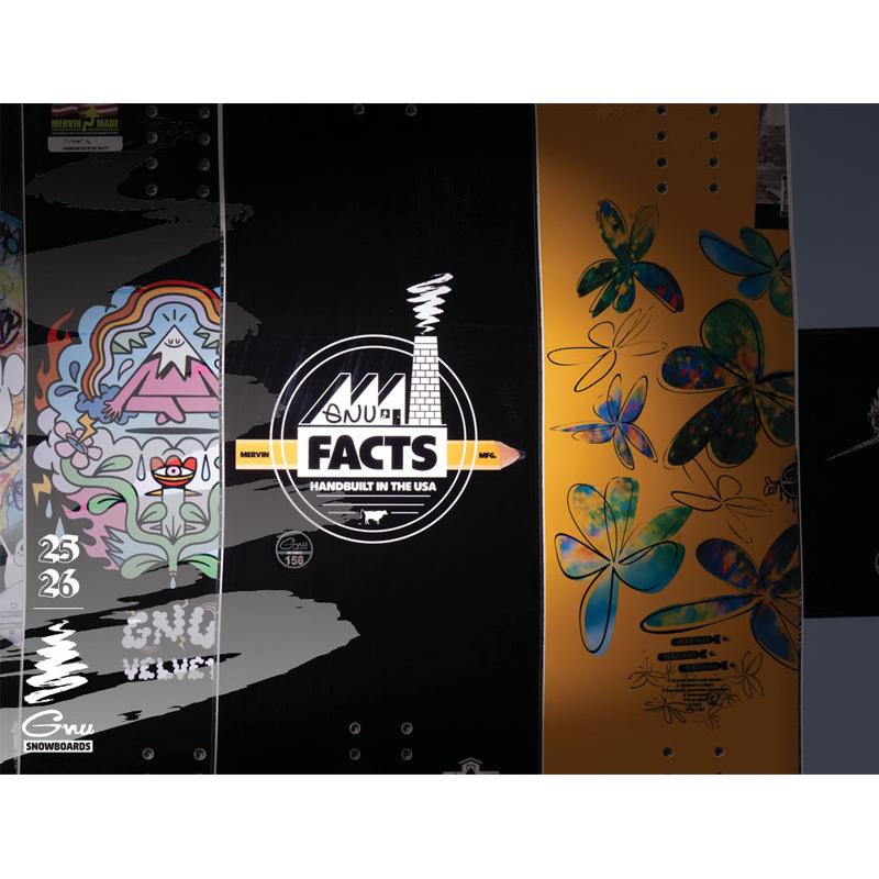 25-26 GNU/グヌー GLOSS グロス レディース スノーボード パーク 板 2026 |  | 03