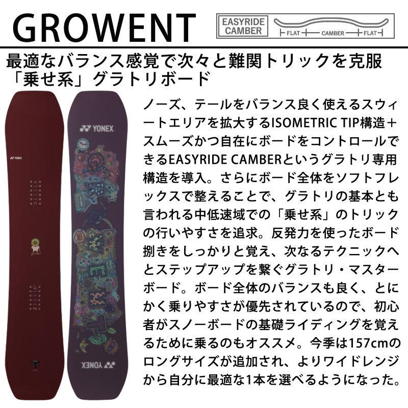 YONEX GROWENT 148cm 22-23 ボード | endageism.com