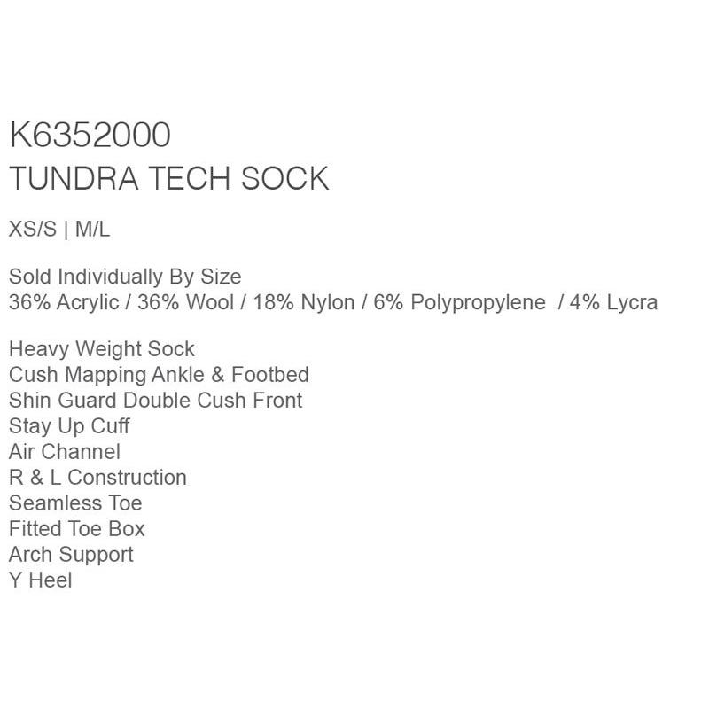 19-20 VOLCOM / ボルコム TUNDRA TECH SOCK ソックス 靴下 レディース スノーボード スキー メール便対応 | VOLCOM | 01