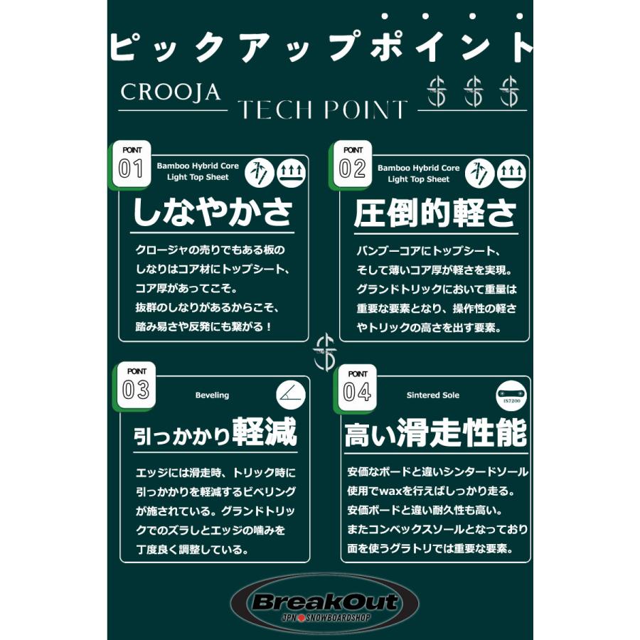 CROOJA 26-27 CROOJA/クロージャ BEETLE ビートル メンズ スノーボード