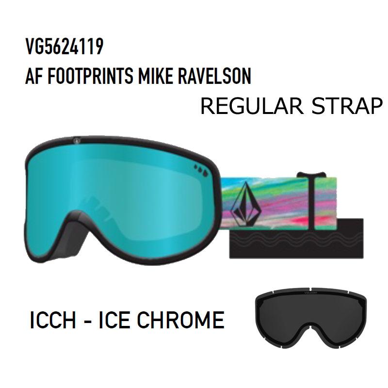 24-25 VOLCOM/ボルコム FOOTPRINTS MIKE RAVELSON レギュラーストラップ メンズ レディース ゴーグル ジャパンフィット スノーボード スキー 2025 | VOLCOM | 04