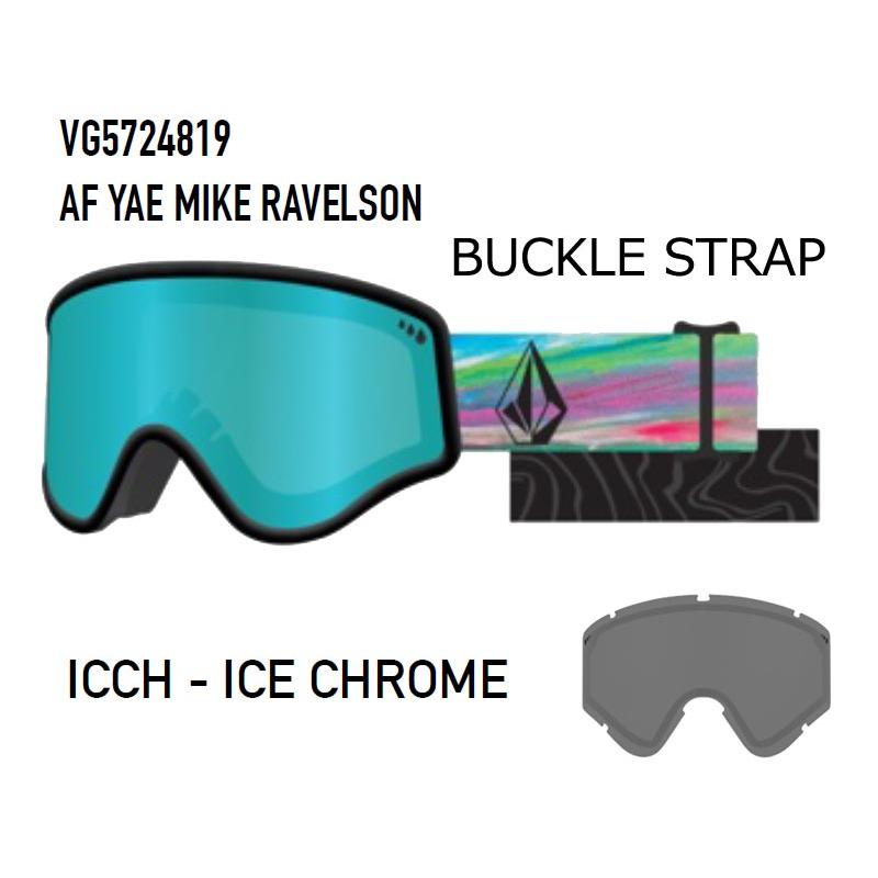 【クーポン配布中】24-25 VOLCOM/ボルコム YAE MIKE RAVELSON バックルストラップ メンズ レディース ゴーグル ジャパンフィット スノーボード スキー 2025 | VOLCOM | 04