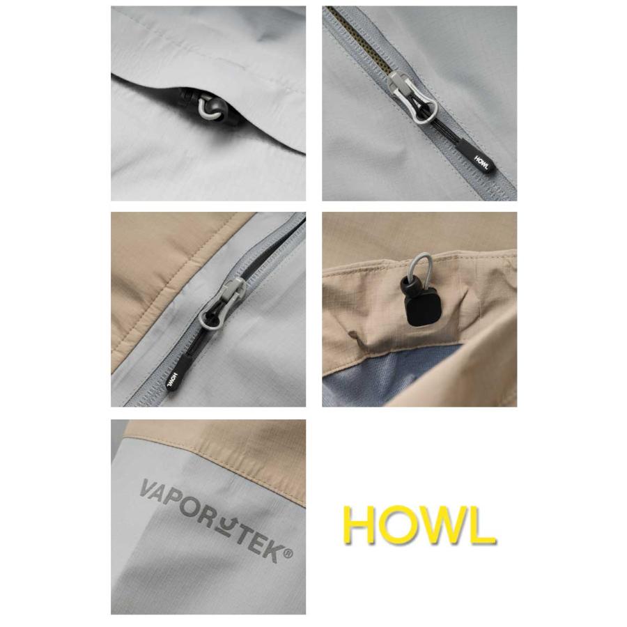 25-26 HOWL/ハウル SHELL jacket 着用説明動画 メンズ レディース 防水