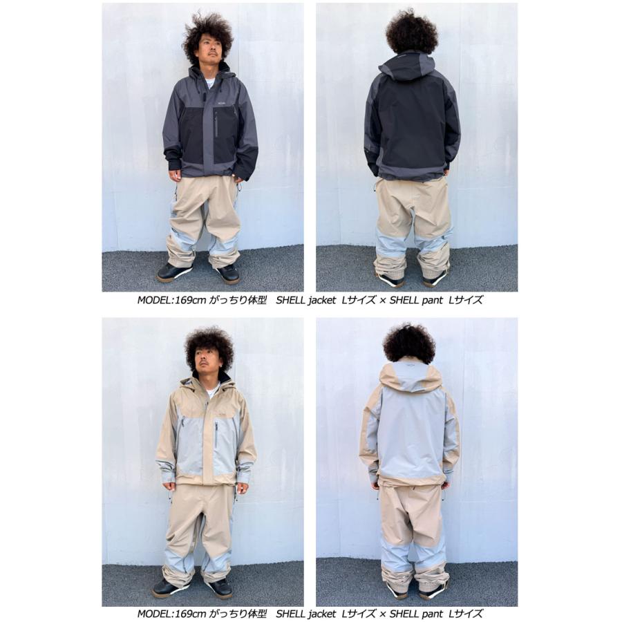 25-26 HOWL/ハウル SHELL jacket 着用説明動画 メンズ レディース 防水