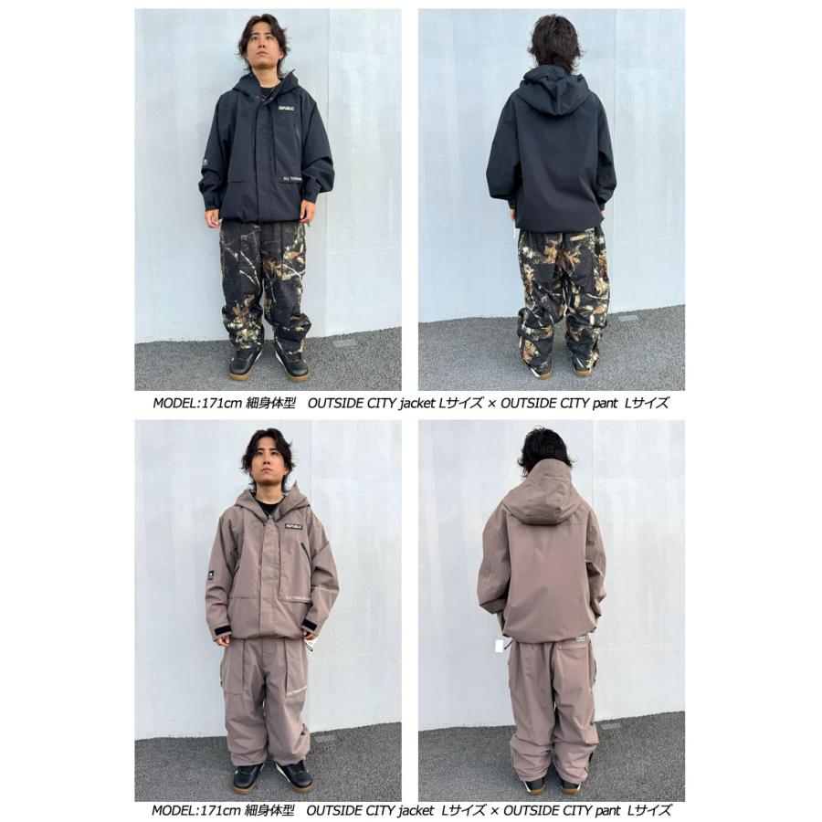 montbell オーバルロゴ　スノーボードウェア M apartment the Apartment