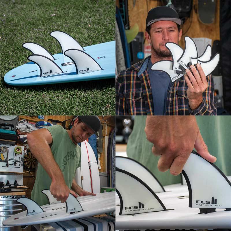 FCS FCS2 HARLEY MIDLENGTH TRI-QUAD FIN / FCSII エフシーエス2