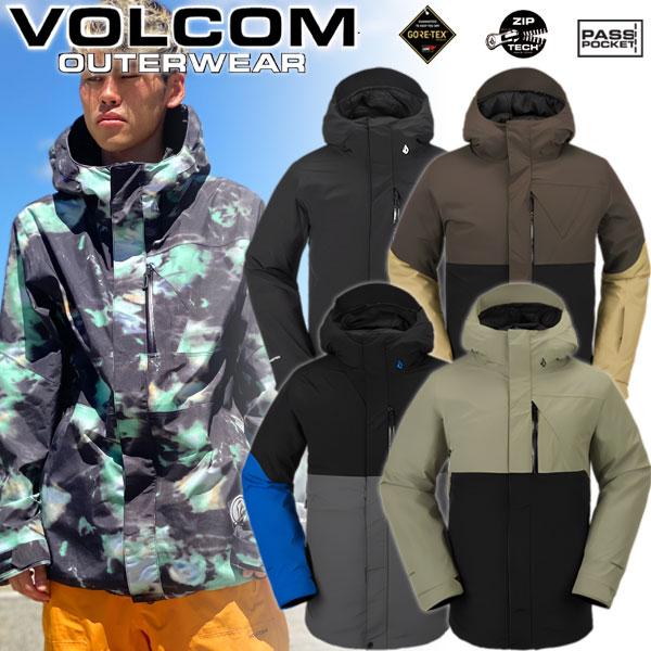 極美品　VOLCOM ボルコム GORE-TEX スノーボードジャケット VOLCOM（ボルコム） スノージャケット メンズ GORE-TEX ゴアテックス