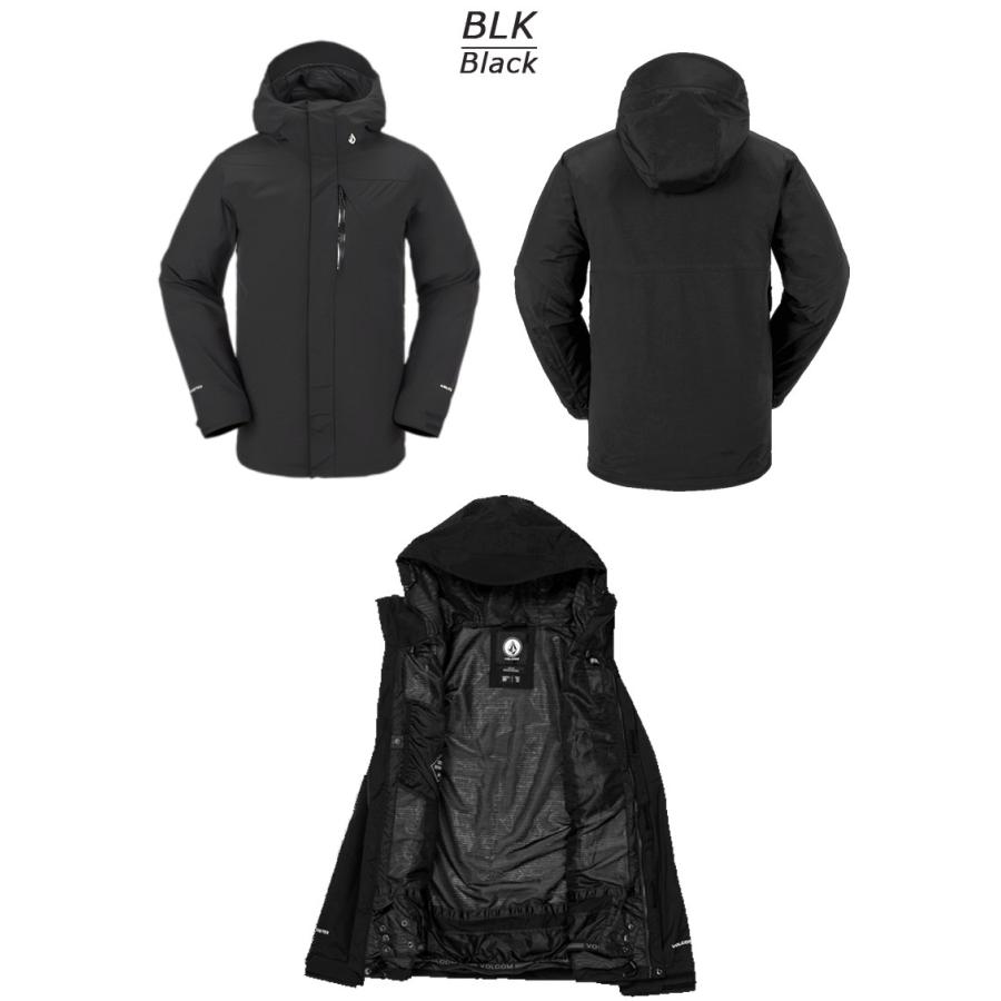 23-24 VOLCOM/ボルコム L GORE-TEX jacket メンズ レディース 防水ゴアテックスジャケット スノーボードウェア スノーウェアー 2024｜breakout｜03