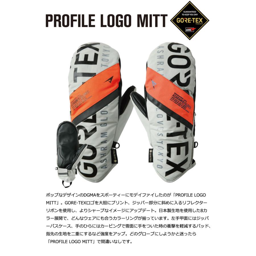 スキー・スノーボードアクセサリー 23/24 GORE-TEX ASHRAM PROFILE LOGO MITT スキー・スノーボードアクセサリー 23/24 GORE-TEX ASHRAM PROFILE