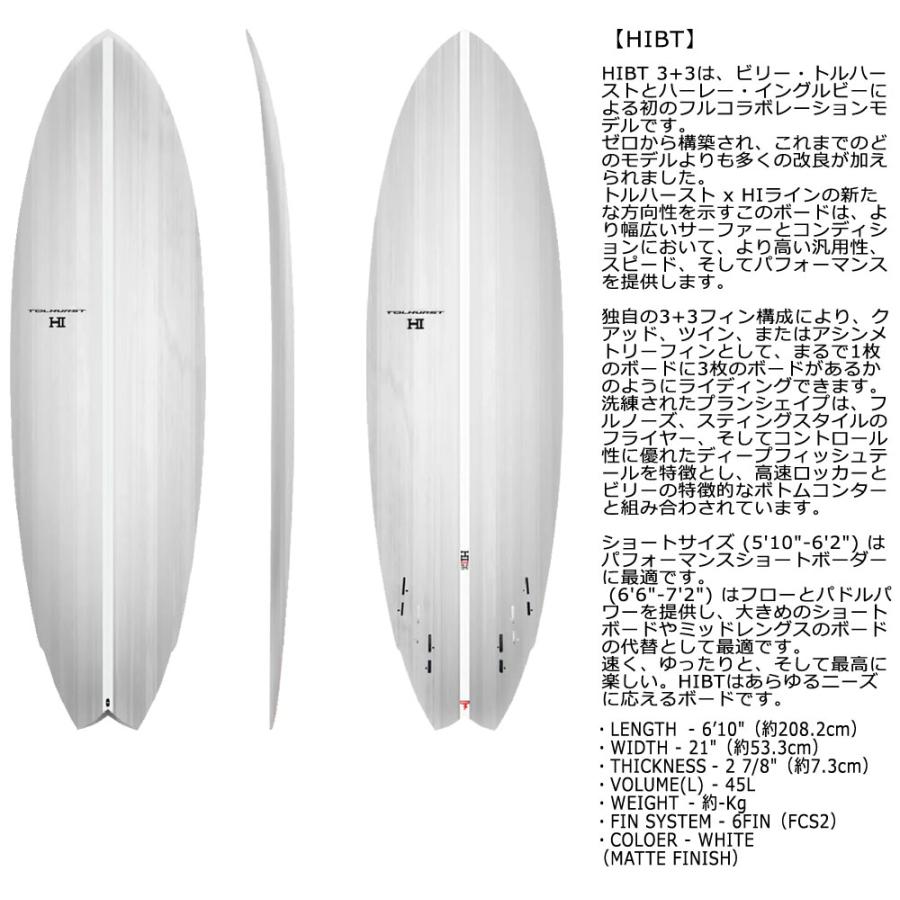 予約商品 2026 THUNDERBOLT HARLEY INGLEBY HIBT 6'10 XEONCARBON