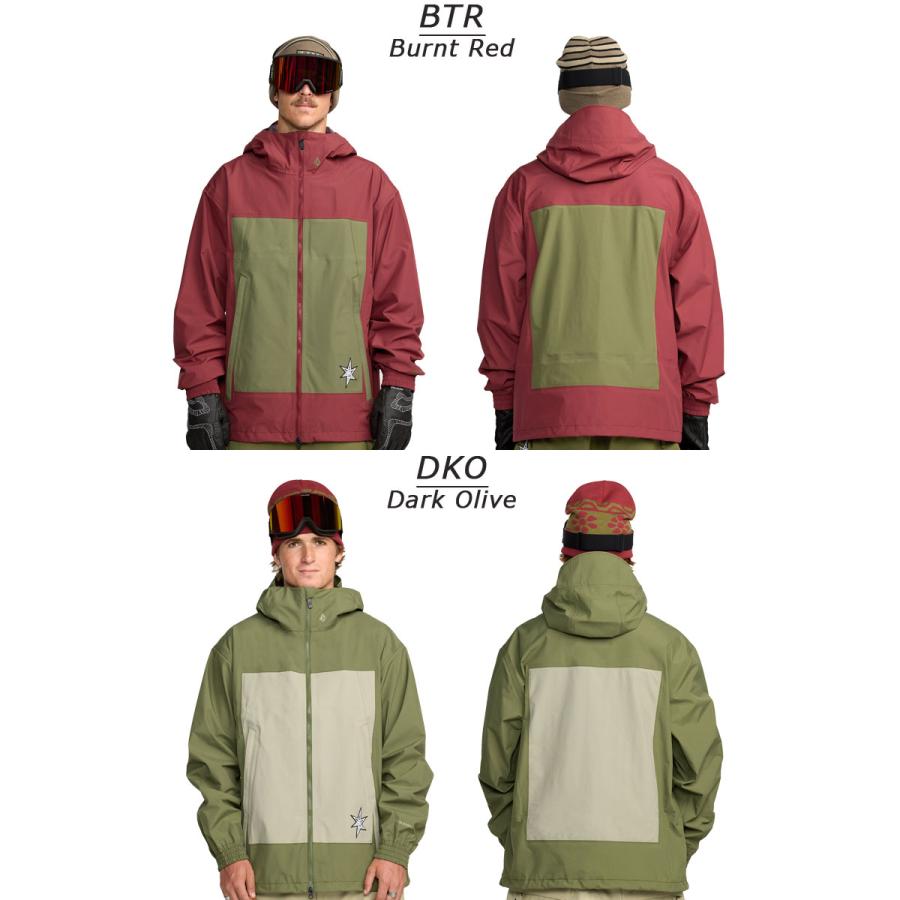 25-26 VOLCOM/ボルコム ARTHUR 3L jacket メンズ レディース 防水ジャケット スノーボードウェア スノーウェアー 2026 | VOLCOM | 02
