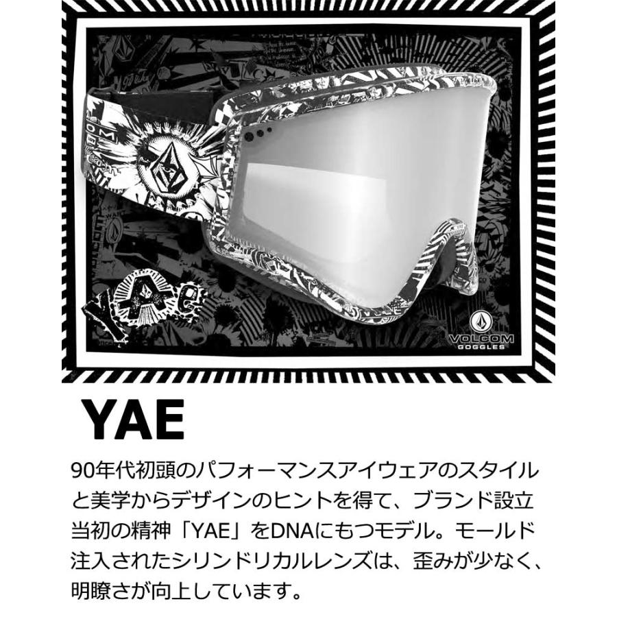 即出荷 22-23 VOLCOM/ボルコム YAE バックルストラップ メンズ レディース ゴーグル ジャパンフィット スノーボード スキー 2023 | VOLCOM | 01