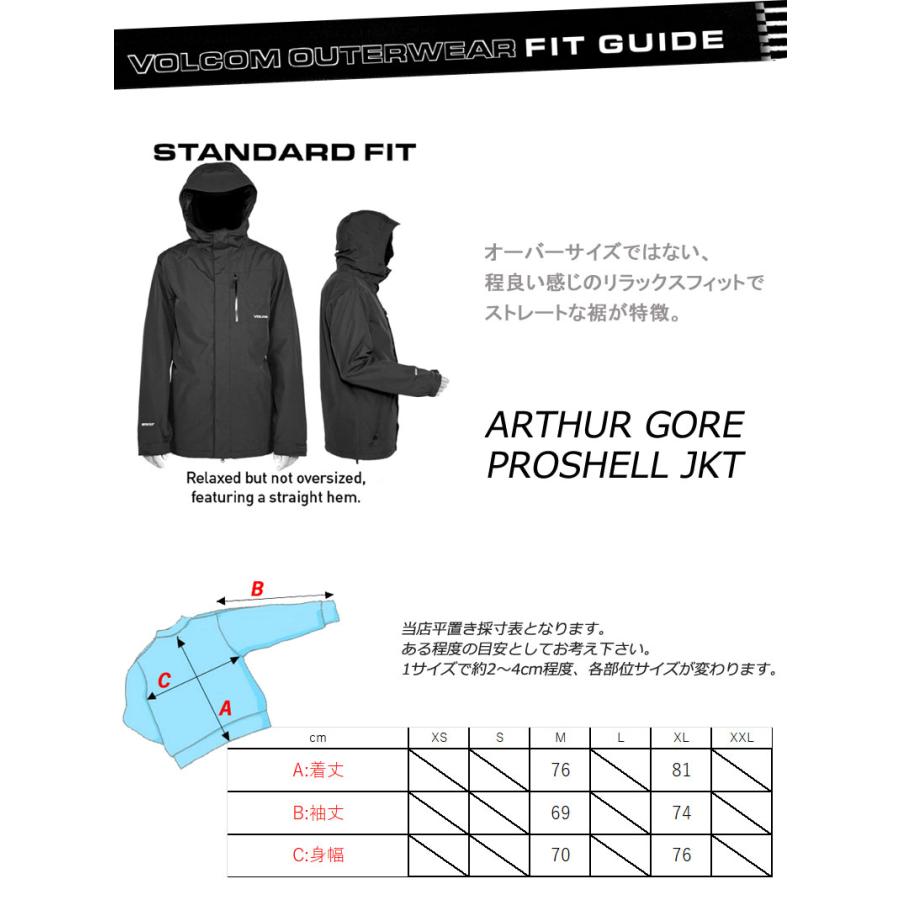 ◇新品◇【VOLCOM】ボルコム・ゴアテックス・サイズ：S（日本サイズM相当） VOLCOM 23-24 VOLCOM/ボルコム GUIDE GORE-TEX jacket メンズ