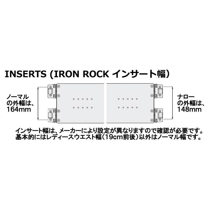 21-22 IRON ROCK RACE PLATE アイアンロック レースプレート アルペン スノーボード ALLFLEXインサート対応 2022｜breakout｜05