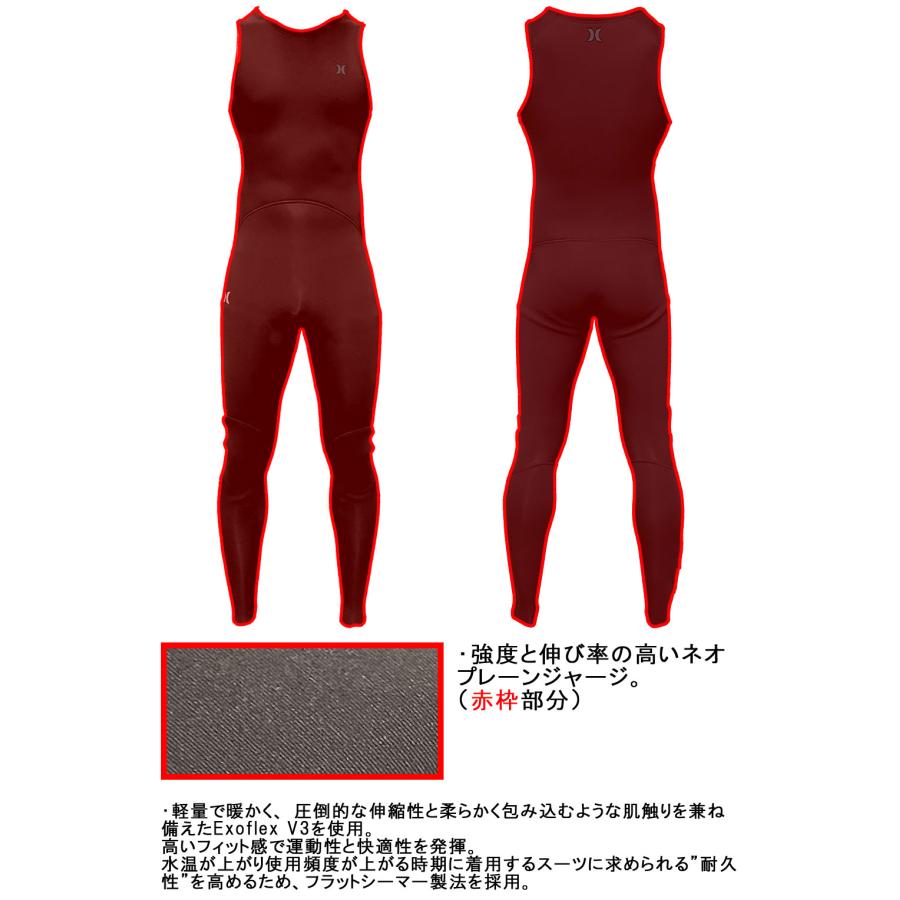 2024 HURLEY ADVANTAGE PLUS LONG JOHN MZLJAD24 / ハーレー 2024 HURLEY ADVANTAGE PLUS LONG JOHN MZLJAD24 / ハーレー