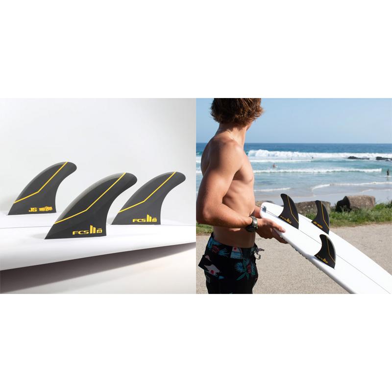 美品❗️ FCSサイモンアンダーソン フィン グリーン FCS FCS2 JS TRI FINS / エフシーエス2 ジェイソン