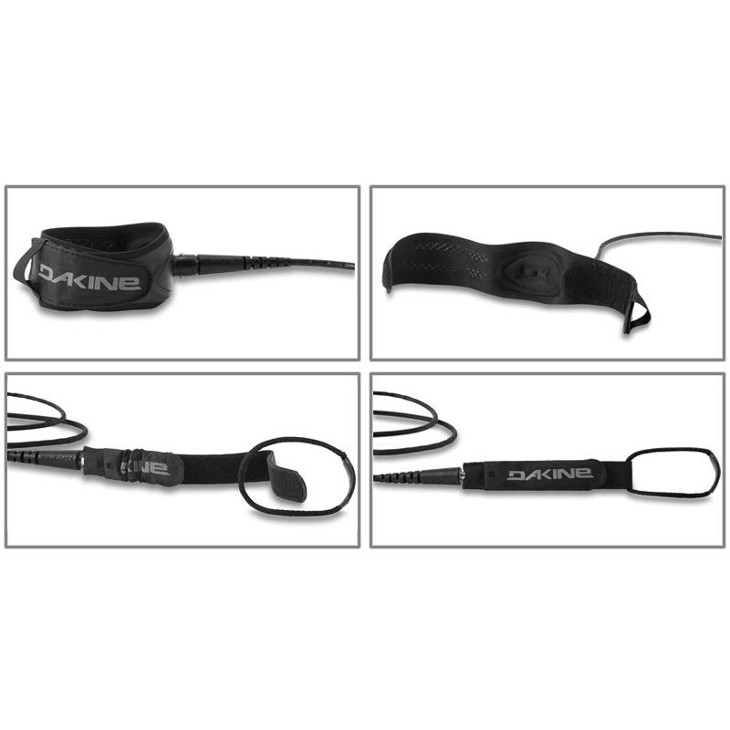 Tangle Free Surf Leash Flexible Dakine Kaimana Pro Comp Surf Leash